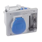 BTICINO - Presa interbloccata da pannello 2P+T IP44, In= 16A, Vn=Vn=230Vac