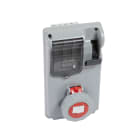 BTICINO - Presa interbloccata compatta 2P+T IP55, In= 16A, Vn=400Vac 057316