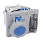 BTICINO - Presa interbloccata da pannello 2P+T IP55, In= 16A, Vn=Vn=230Vac 057330