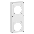 BTICINO - Flangia 280x125mm per 2 prese da 16 a 32A