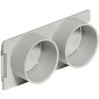 BTICINO - Fianchetto in resina per ingresso 2 tubi 10252/4