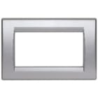 BTICINO - Placca per 4 moduli da abbinare al supporto 120034 120044TH