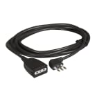 BTICINO - Prolunga domestica 2P+T 3m - nero