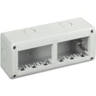 BTICINO - custodia IP40 composta da base e coperchio - 3+3 moduli Màtix