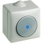 BTICINO - Pulsante assiale da parete 10A 250Vac