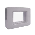 BTICINO - Placca IP55 3 moduli - grigio 28603G