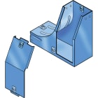 LEGRAND - Curva sinistra in salita a 90. Altezza: 50 mm