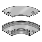 LEGRAND - Curva piana a 90 con coperchio. Altezza: 50 mm
