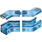 LEGRAND - Curva piana a 45 con coperchio. Altezza: 50 mm