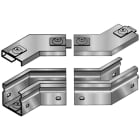 LEGRAND - Curva piana a 45 con coperchio. Altezza: 50 mm