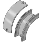 LEGRAND - Curva in discesa a 90 con coperchio. Altezza: 50 mm 31APB050Z