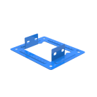 LEGRAND - Flange per attacco a quadro. Altezza: 75 mm 31X9CL73G