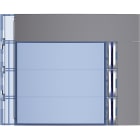 BTICINO - Frontale 3 pulsanti su colonna singola finitura Allstreet 352033