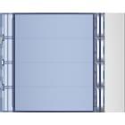 BTICINO - Frontale 4 pulsanti su colonna singola finitura Allmetal 352041