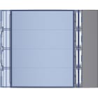 BTICINO - Frontale 4 pulsanti su colonna singola finitura Allstreet 352043