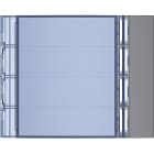 BTICINO - Frontale 4 pulsanti su colonna singola finitura Allstreet 352043