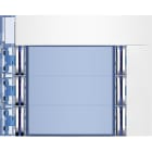 BTICINO - Frontale 6 pulsanti su colonna doppia finitura Allwhite 352162