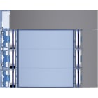 BTICINO - Frontale 6 pulsanti su colonna doppia finitura Allstreet