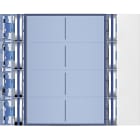 BTICINO - Frontale 8 pulsanti su colonna doppia finitura Allwhite