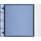 BTICINO - Frontale targa finitura Allwhite 352202