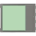 BTICINO - Frontale targa finitura Robur