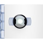 BTICINO - Frontale telecamera N&D grandangolare finitura Allwhite