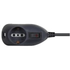 BTICINO - Multipresa Slot3 - 2 prese 2P+T bipasso 10/16A - grigio 3693GB