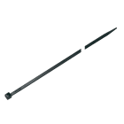 LEGRAND - Fascetta nera 180x4,5 mm Dentatura interna. Poliammide PA6.6 387210