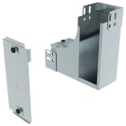 LEGRAND - Curva sinistra in salita a 90° con variazione di piano. Altezza: 100 mm 480245