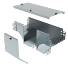 BTICINO - Derivazione verticale a T in discesa con variazione di piano. Altezza: 100 mm