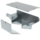 BTICINO - Derivazione verticale a T in discesa con variazione di piano. Altezza: 100 mm