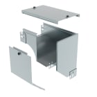 LEGRAND - Curva sinistra in discesa a 90° con variazione di piano. Altezza: 100 mm 480703