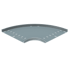 LEGRAND - Curva piana a 90 solo base. Altezza: 25 mm