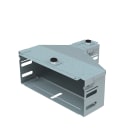 LEGRAND - Adattatore di altezza/larghezza sinistro. Riduzione altezza: da 80 mm a 53 mm. Riduzione larghezza: da 200 mm a 50 mm. 481313