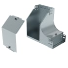 LEGRAND - Curva destra in salita a 90° con variazione di piano. Altezza: 100 mm