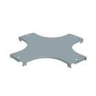 LEGRAND - Coperchio per incrocio piano a T. Altezza: 25 mm 482749