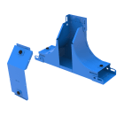 LEGRAND - Derivazione verticale a T in salita con variazione di piano. Altezza: 50 mm