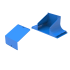 LEGRAND - Derivazione verticale a T in salita con variazione di piano. Altezza: 50 mm