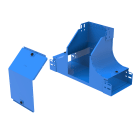 LEGRAND - Derivazione verticale a T in salita con variazione di piano. Altezza: 100 mm