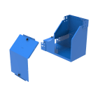 LEGRAND - Curva sinistra in salita a 90° con variazione di piano. Altezza: 100 mm