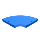 LEGRAND - Curva piana a 90 con coperchio. Altezza: 50 mm