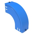 LEGRAND - Curva in discesa a 90° con coperchio. Altezza: 100 mm