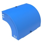 BTICINO - Curva in discesa a 90° con coperchio. Altezza: 100 mm