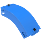 LEGRAND - Curva in discesa a 45 con coperchio. Altezza: 50 mm