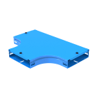 LEGRAND - Derivazione piana a T con coperchio. Altezza: 50 mm 484544