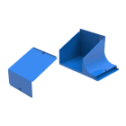 LEGRAND - Curva destra in salita a 90. Altezza: 50 mm