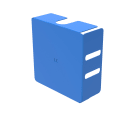 LEGRAND - Testata di chiusura. Altezza: 100 mm