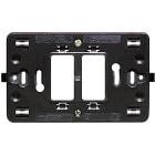 BTICINO - Supporto a 2 posti dotato di graffette per scatola art. 500 500S/23