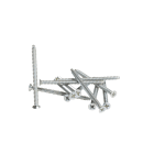 BTICINO - Confezione di 10 viti lunghe 50 mm 500/02A