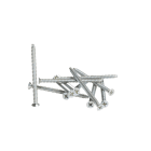 BTICINO - Confezione di 10 viti lunghe 50 mm 500/02A